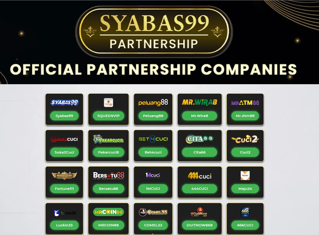 Syabas99 partnership network of Malaysian free credit casinos.