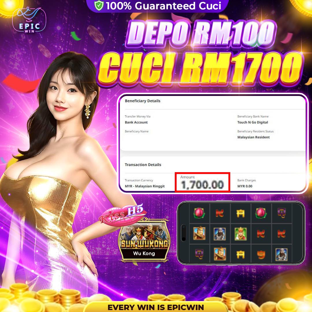 Epic Player Cuci RM1700 Dari 918KissH5