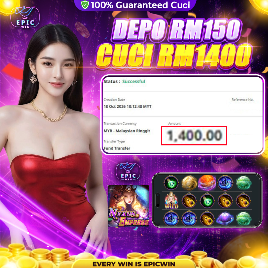 Epic Player Cuci RM1400 Dari EpicWin Game