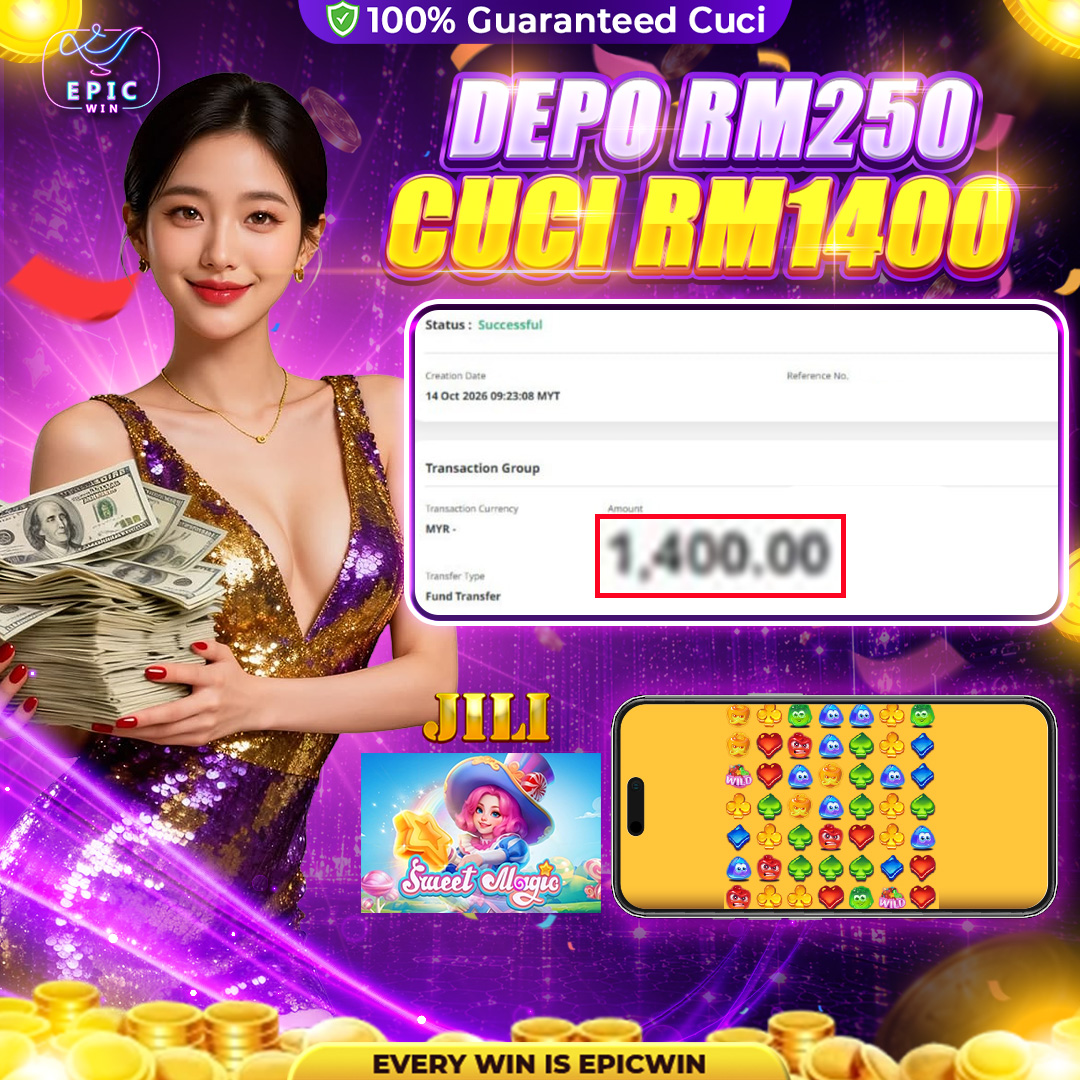 Epic Player Cuci RM1400 Dari Jili Game