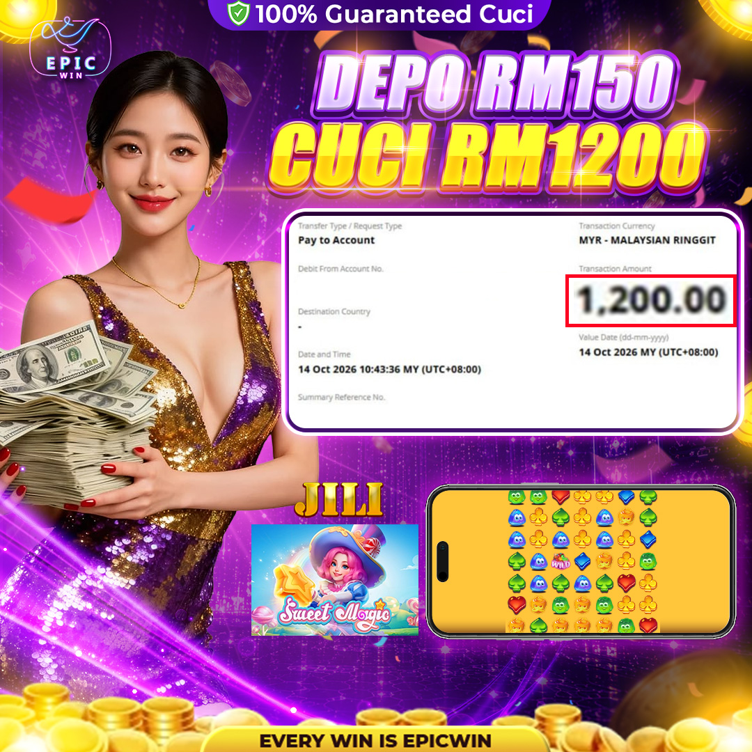 Epic Player Cuci RM1200 Dari Jili Game